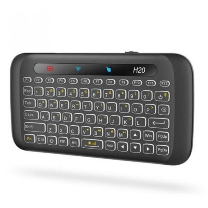 H20 - Mini 2.4GHz Wireless Air Mouse Keyboard with Touch Panel Termurah