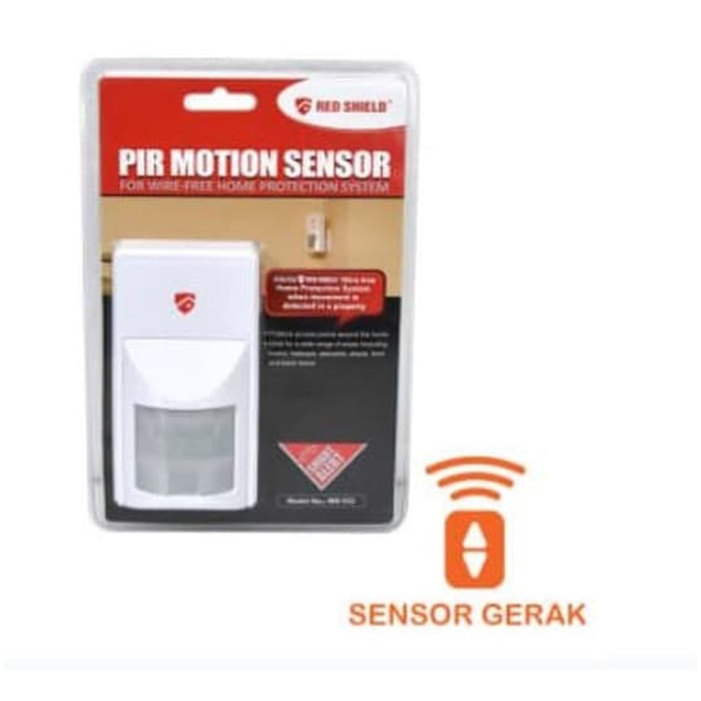 Red Shield Pir Motion Sensor (Sensor Gerak)