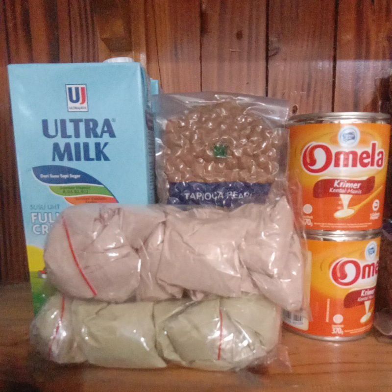 

minuman boba lengkap