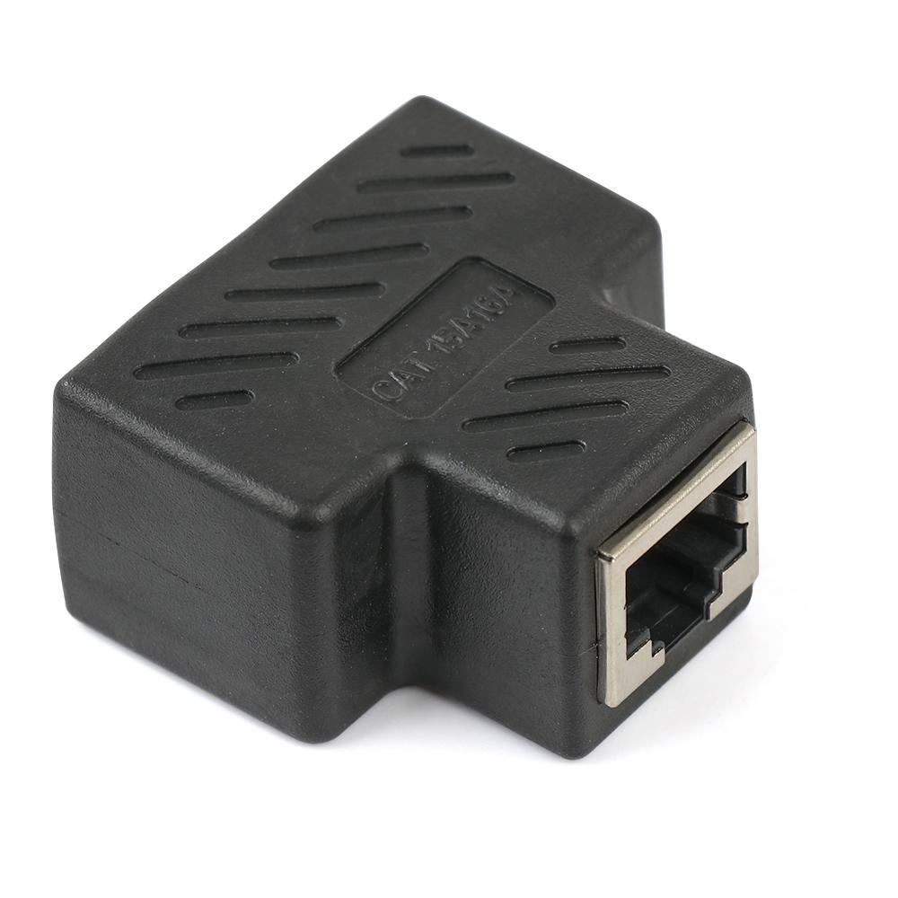 Adaptor LAN Jaringan PINEAPPLE RJ45 Splitter CAT6 1sampai2