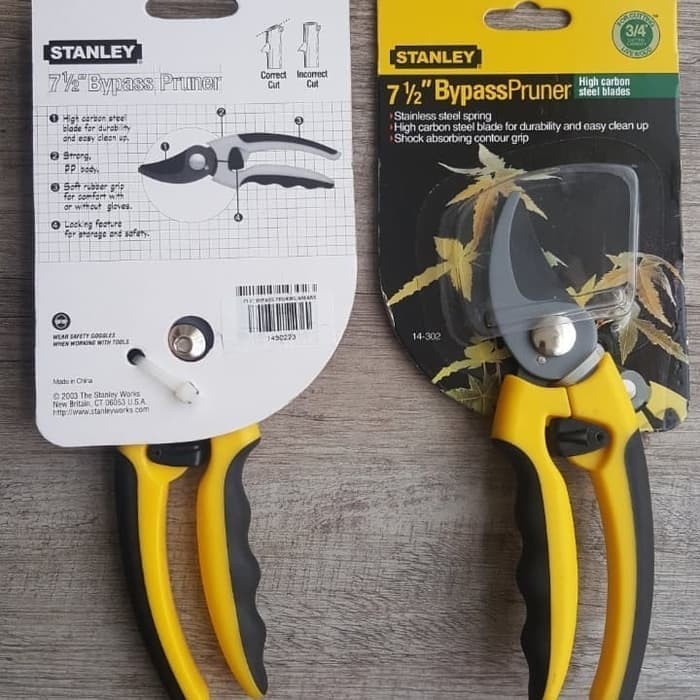 Gunting Dahan Pohon STANLEY 8 inch Pruning Shears