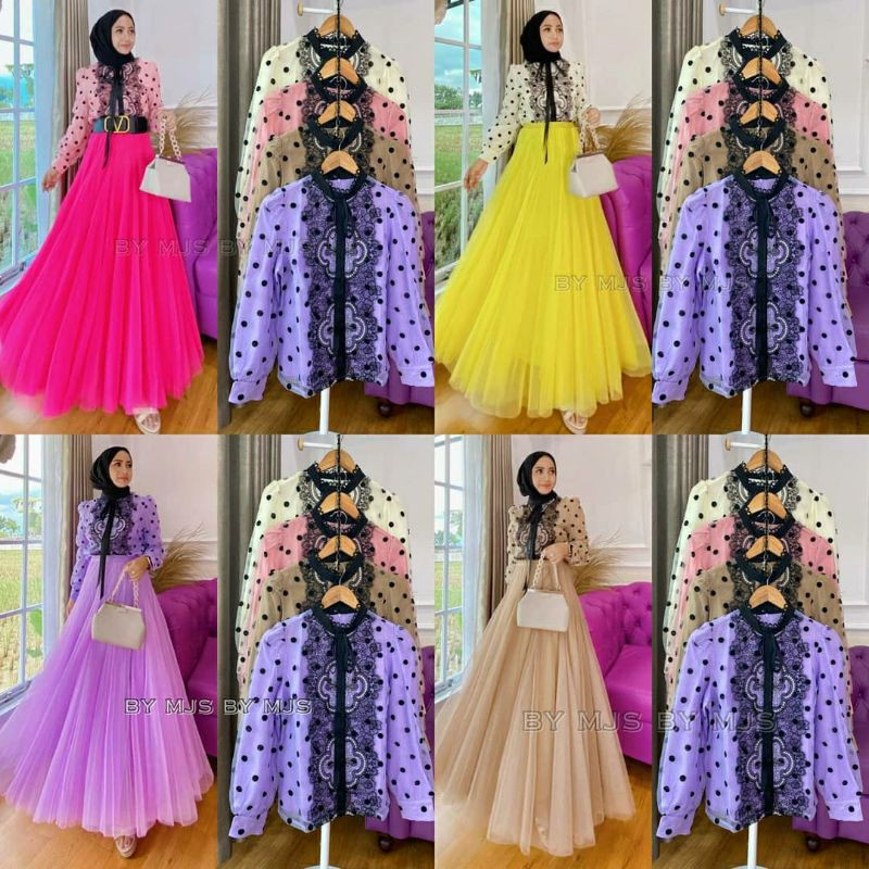 BLOUSE MAUREN IMPORT MATT TILE DOTY BRUKAT