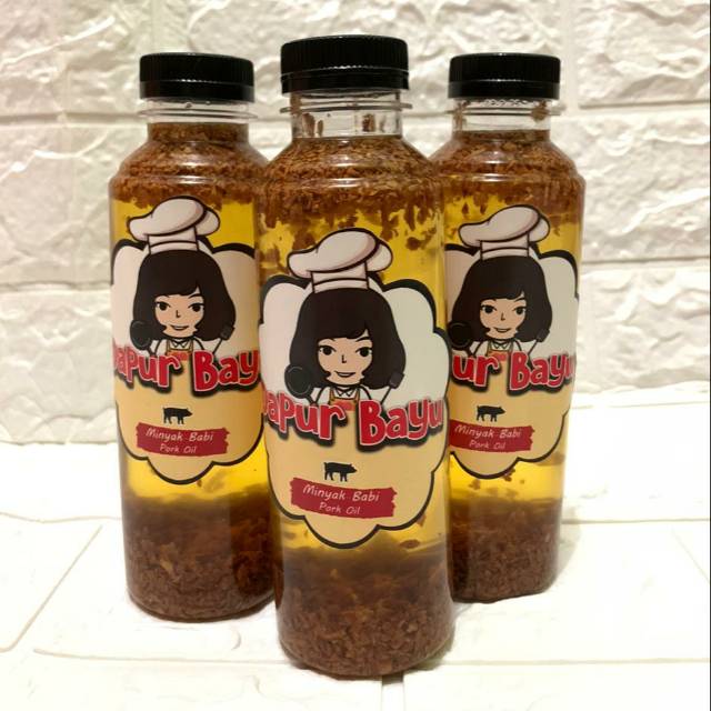 Minyak Babi Bawang Putih 250ml Untuk Memasak/ Pork Garlic Oil/ Asli