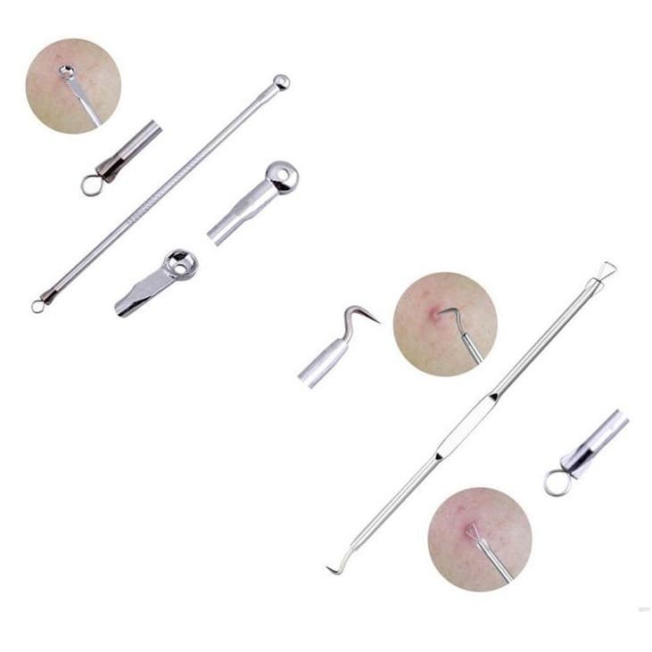 Stainless steel Blackhead Removal Tool Set (5pcs)