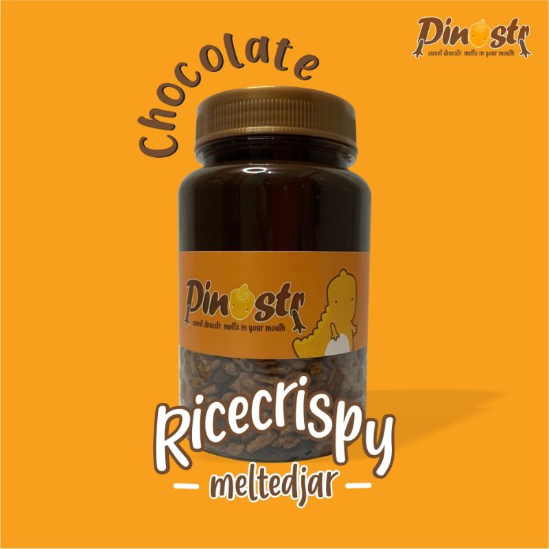 

DINOSTR RICE CRISPY MELTED JAR (CHOCOLATE MELTED)