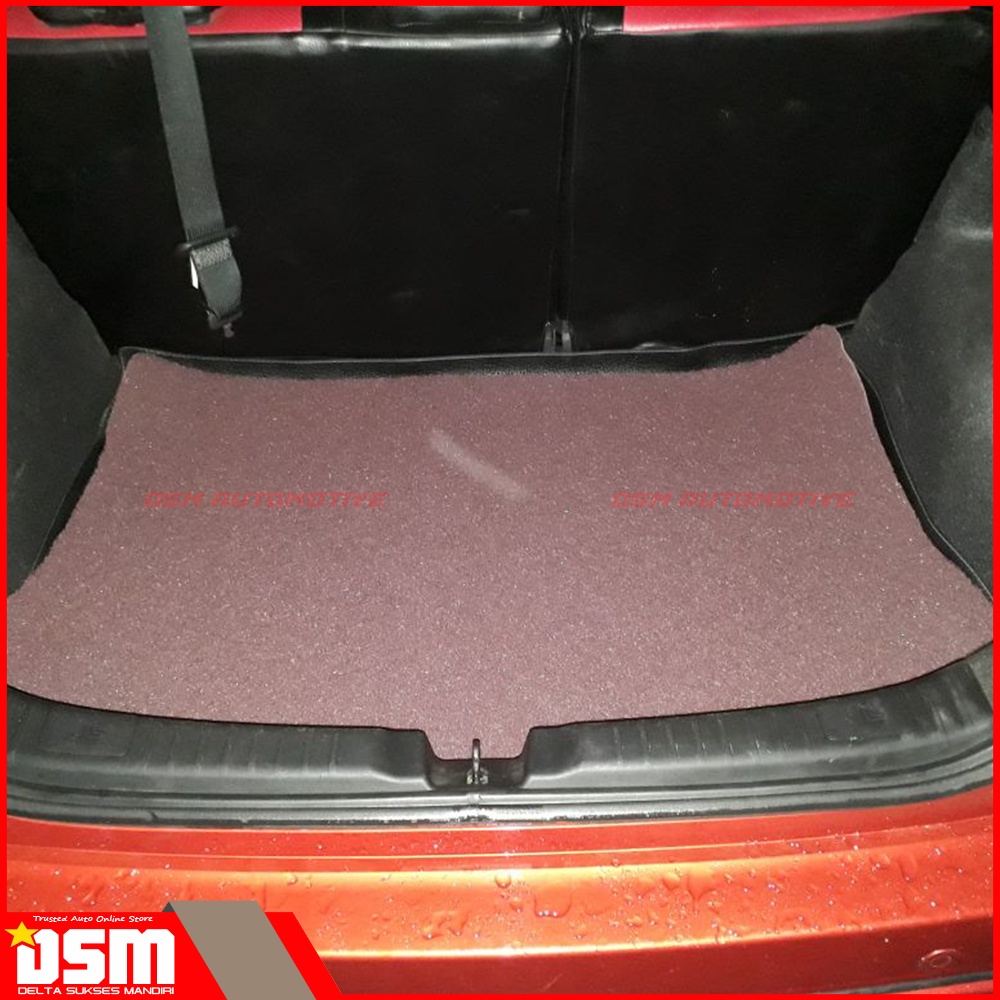 Karpet Mobil Toyota All New Yaris (2014-on) - Bagasi Saja / Karpet Mie Bagasi All New Yaris Tebal Dan Empuk  / DSM