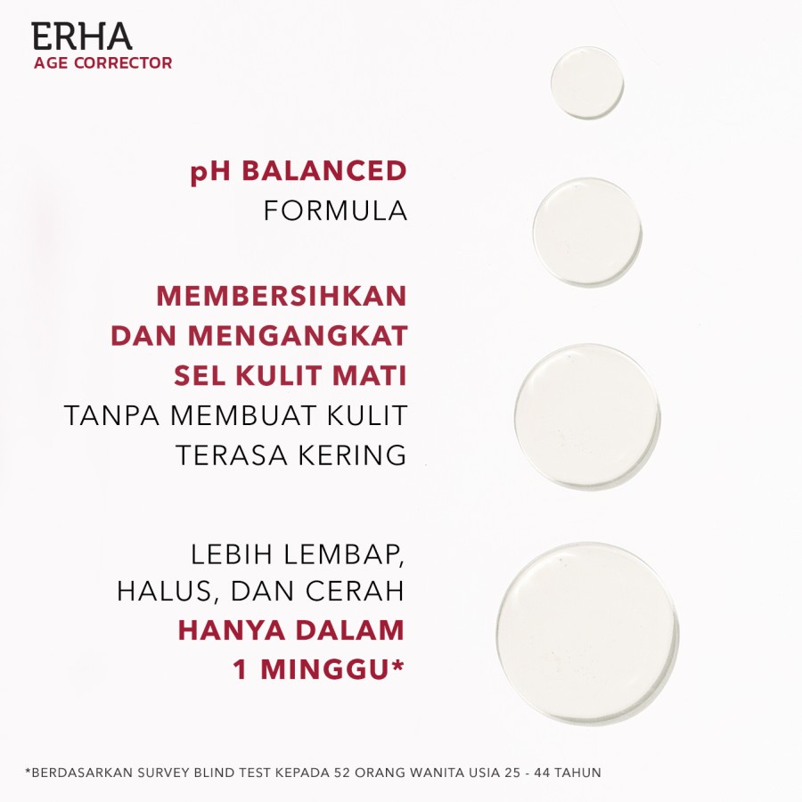 ERHA Paket Perawatan Age Corrector Facial Wash &amp; Essence Anti Aging