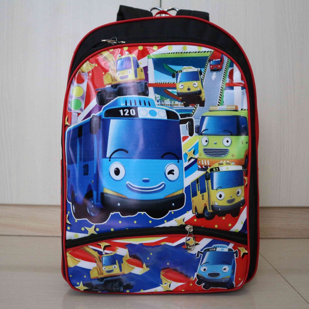 Jual Ransel Tas Anak Backpack Tas Punggung Sekolah Tas Little Bus Lucu Keren Murah