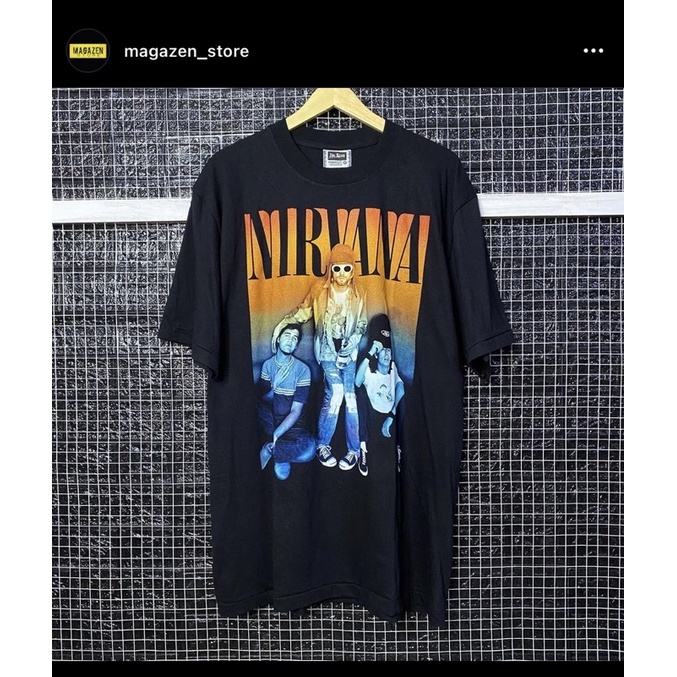 kaos NIRVANA tag the roxx