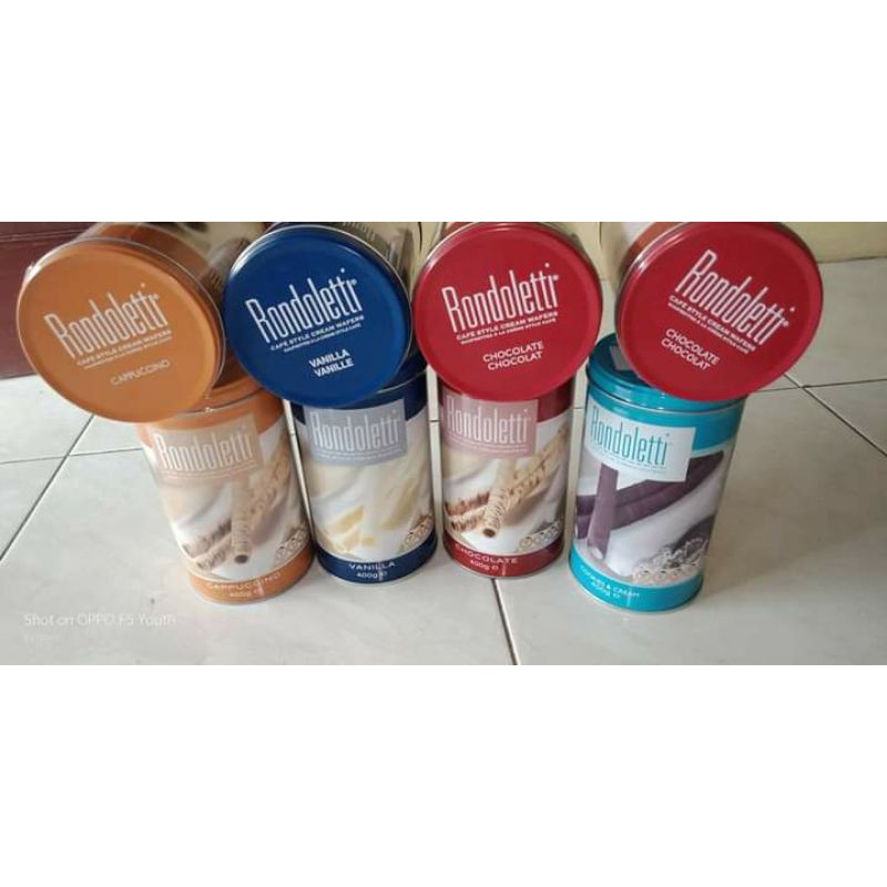 

astor rondoletti chocolate,cappucino,cookies n cream, vanilla