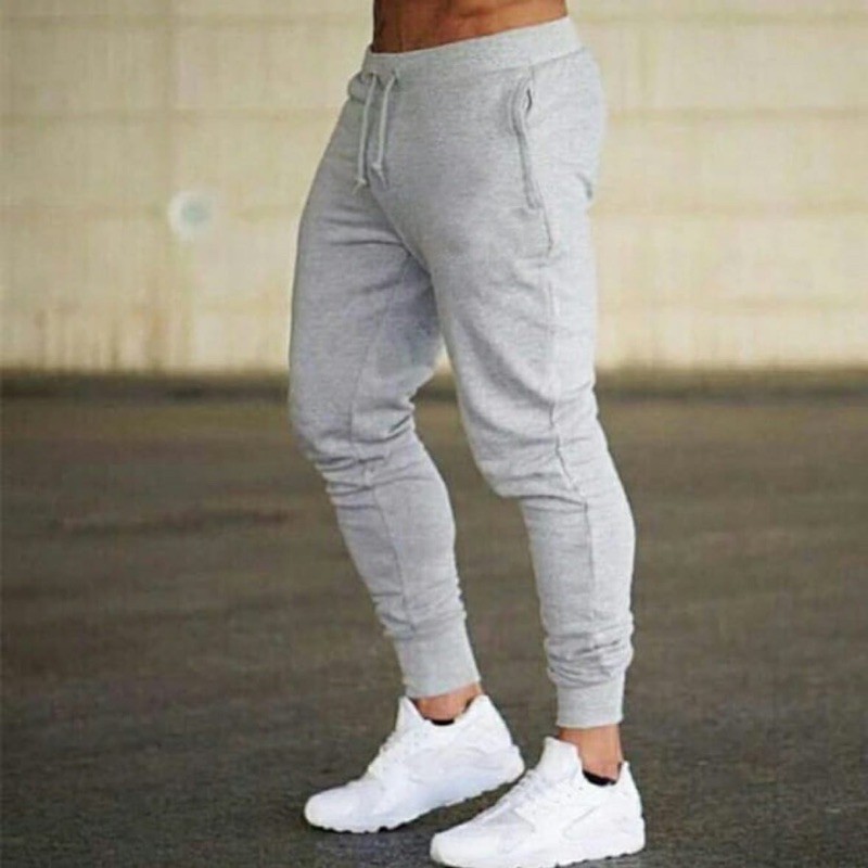 CELANA JOGGER POLOS PRIA JOGER PANTS PANJANG COWOK FASHION OLAHRAGA GYM