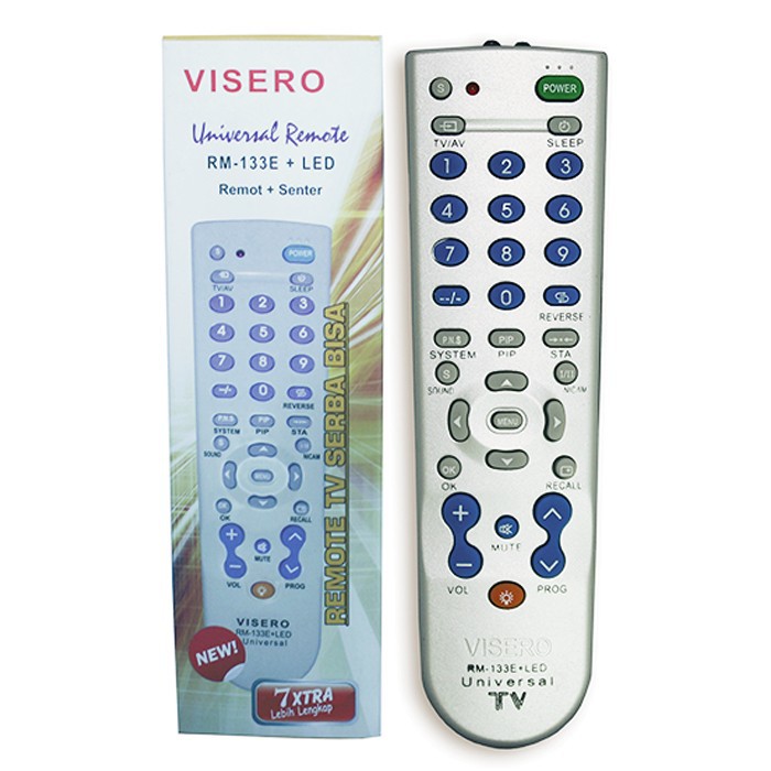 Remot / Remote Multi TV Tabung &amp; LCD (RM-133E) + LED