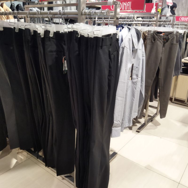 cardinal celana formal Pria viscose strech slim fit Keren