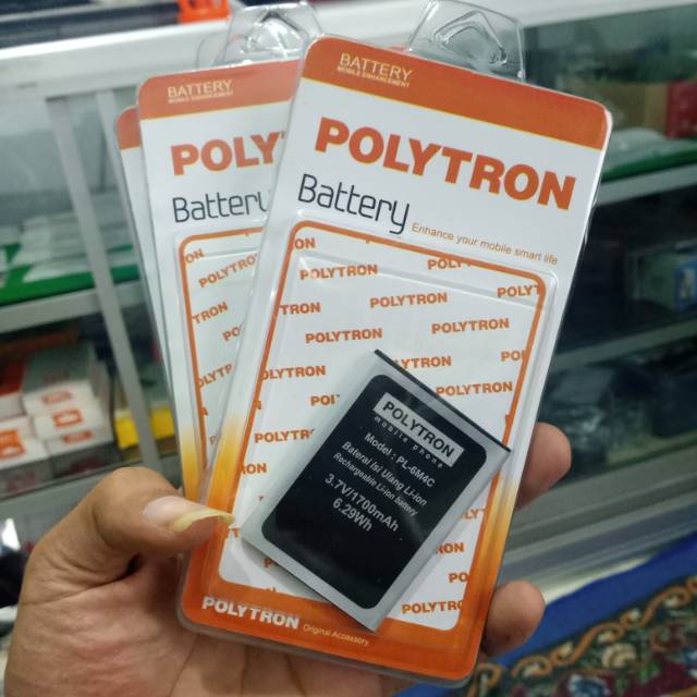 Baterai Polytron R2 R2406 Rocket R3 R2407 PL-6M4C PL6M4C PL-604 PL604 Batre