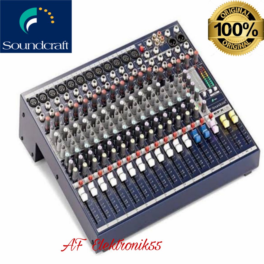 Mixer Soundcraft EFX 12 Original ( 12 Channel )