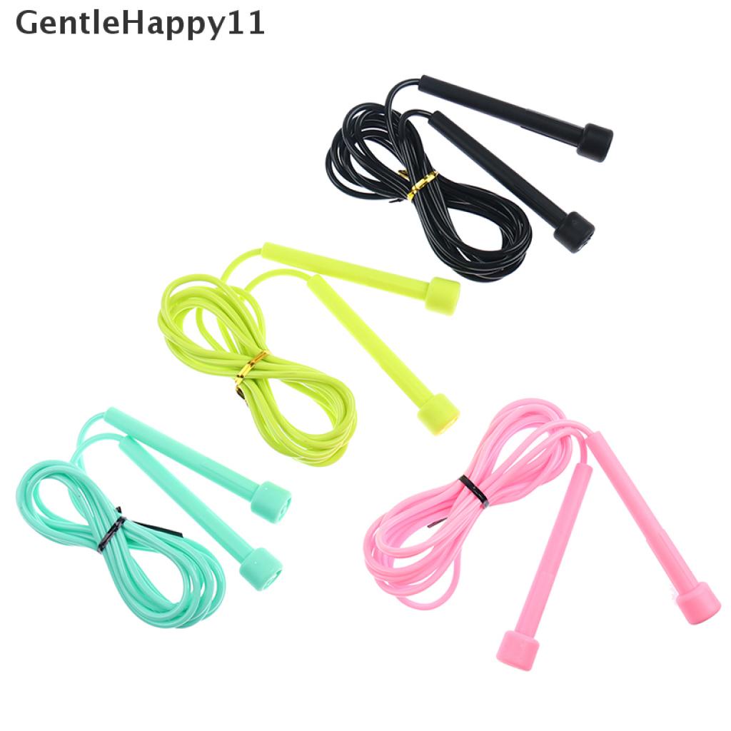 Gentlehappy 1Pc Speed Jump Rope Anak PVC Skipping Rope Adjustable Peralatan Fitness