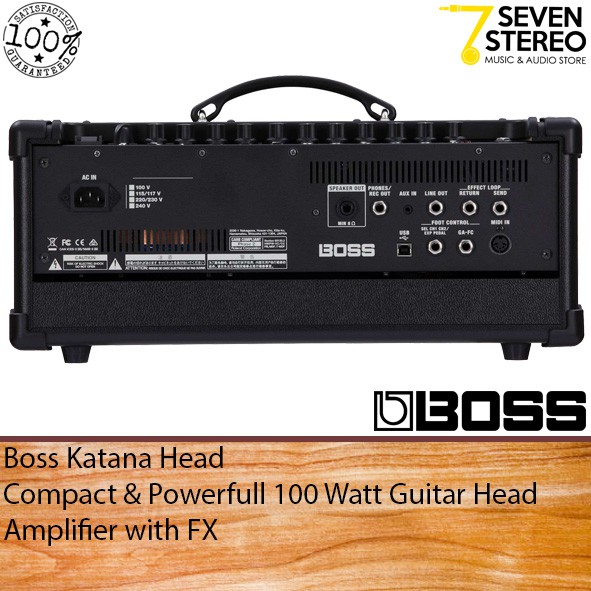 Boss Katana Head 100 Watt Guitar Head Amplifier