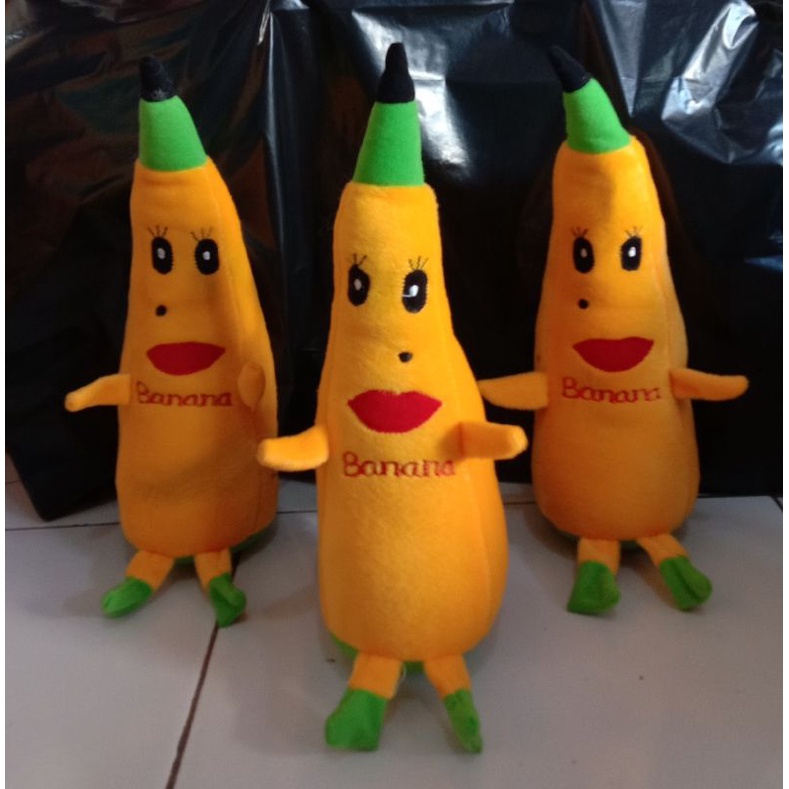 Boneka Pisang/Banana Uk 30Cm Mainan Anak Murah