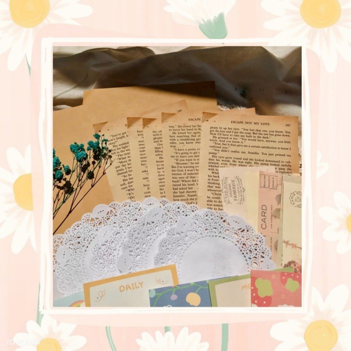 

Jualan Journal Kit Vintage/Planner Kit/Bujo Starter Kit Murah/Journaling Aest Terbatas
