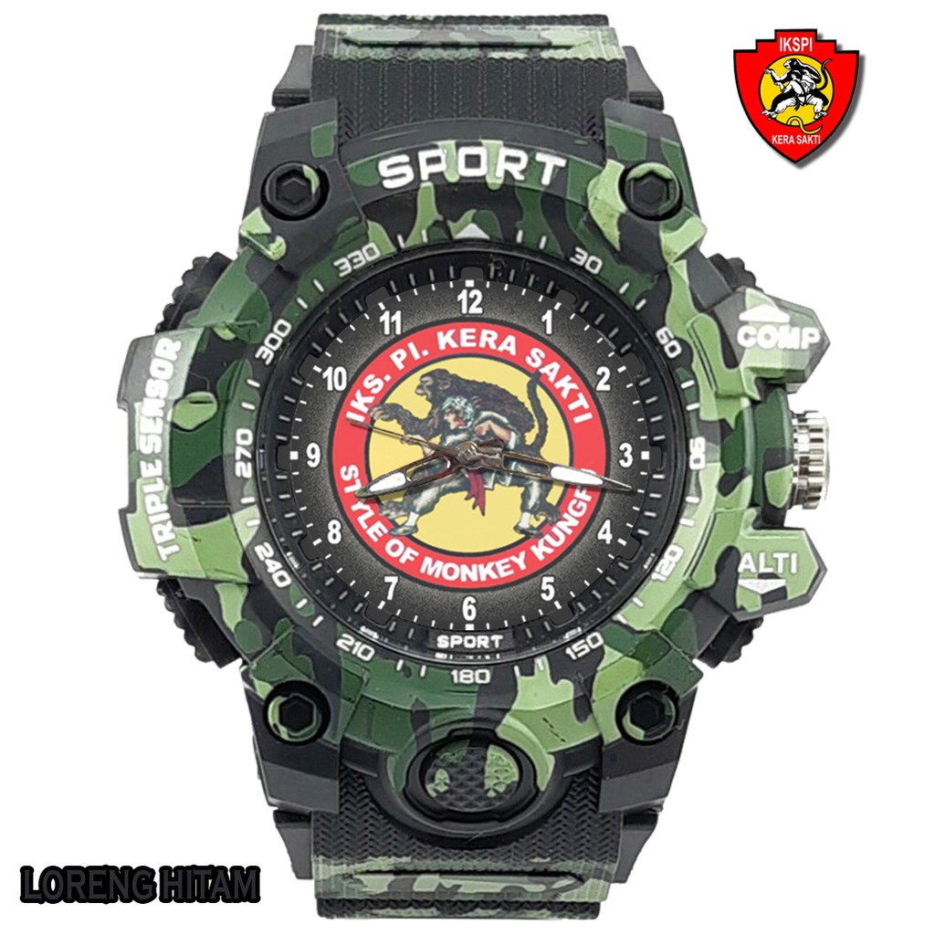 (Exclusive) PERGURUAN IKSPI / KERA SAKTI Loreng Army - Motif 8