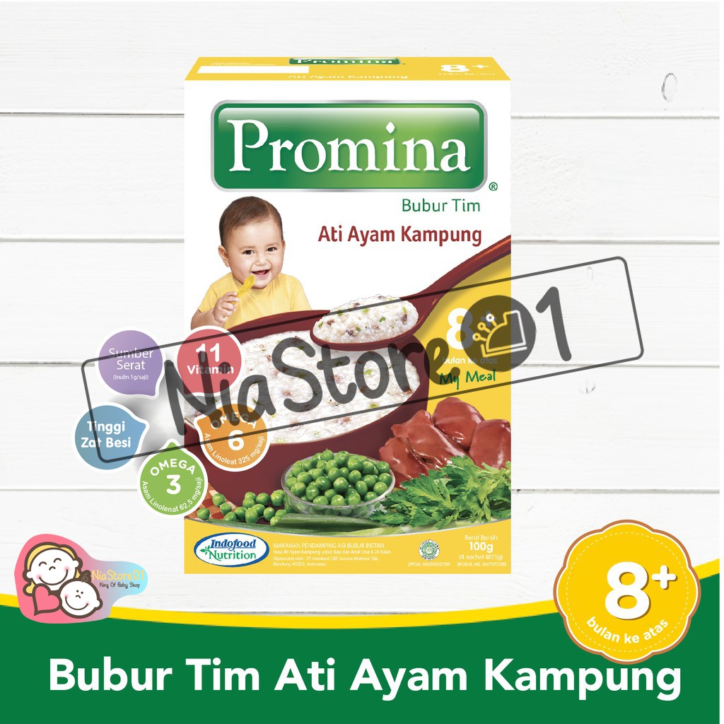 Promina Bubur Tim Bayi / Bubur Bayi / Makanan Bayi / PROMINA BTI