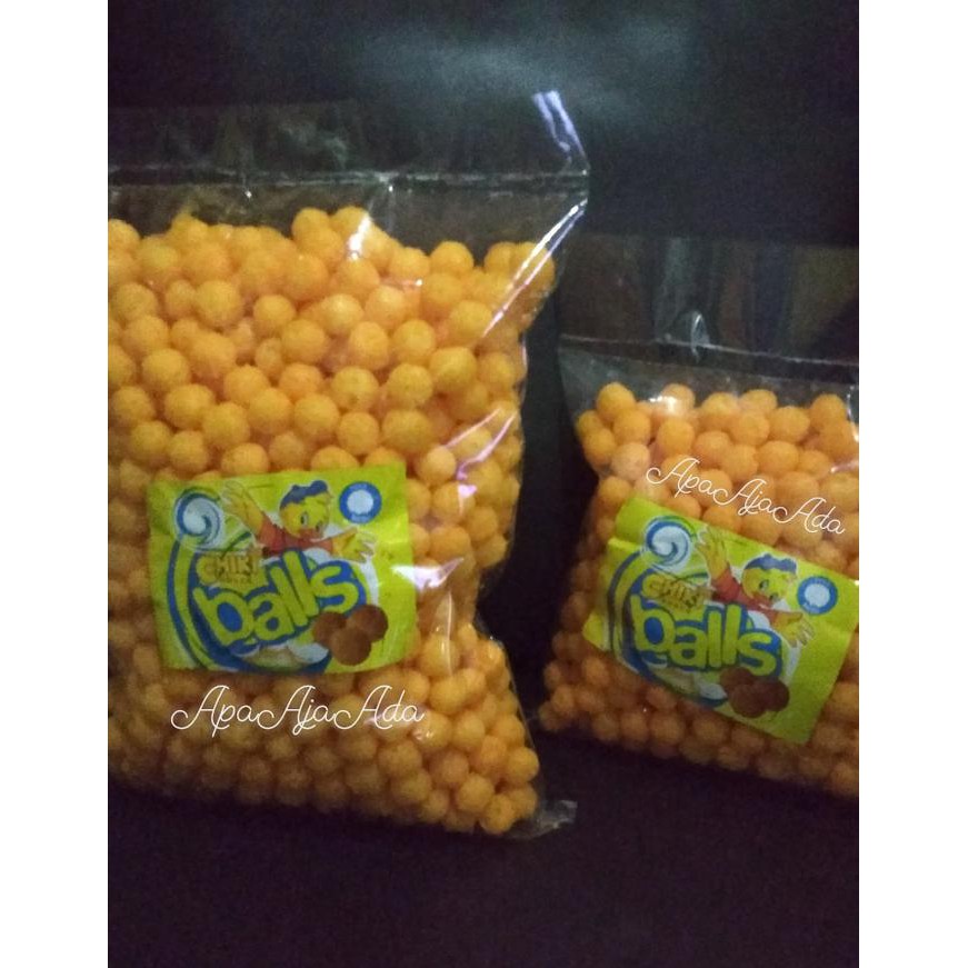 

Chiki Balls Re-Packing 500Gram | Snack Kiloan Original - Keju Asli!