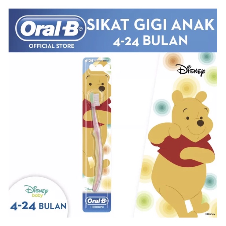 Sikat gigi Oral-B bayi / anak Stage 1 2 3 4