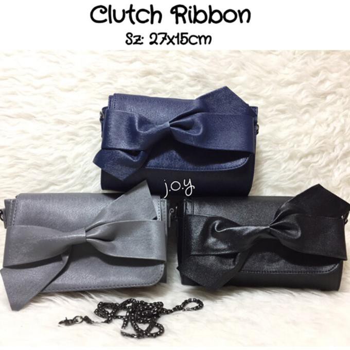 Promo Tas Lokal/Tas Murah/Slingbag/Tas Wanita/Clutch/Clutch Ribbon Kualitas Import