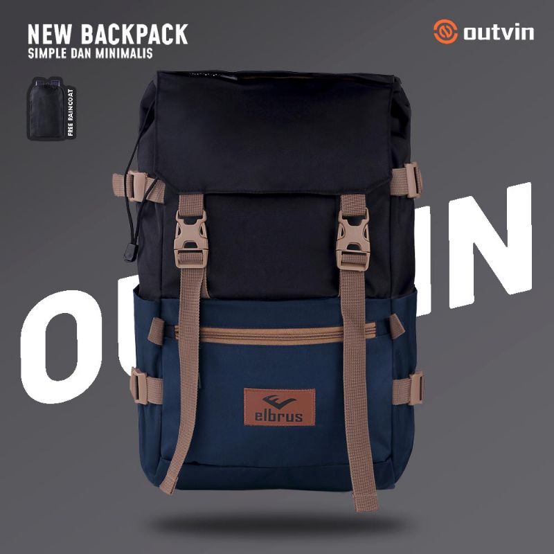 Tas Backpack Pria Wanita Terbaru 25 Liter Stylish Modern | Tas Ransel Travelling Outdoor Sekolah Premium