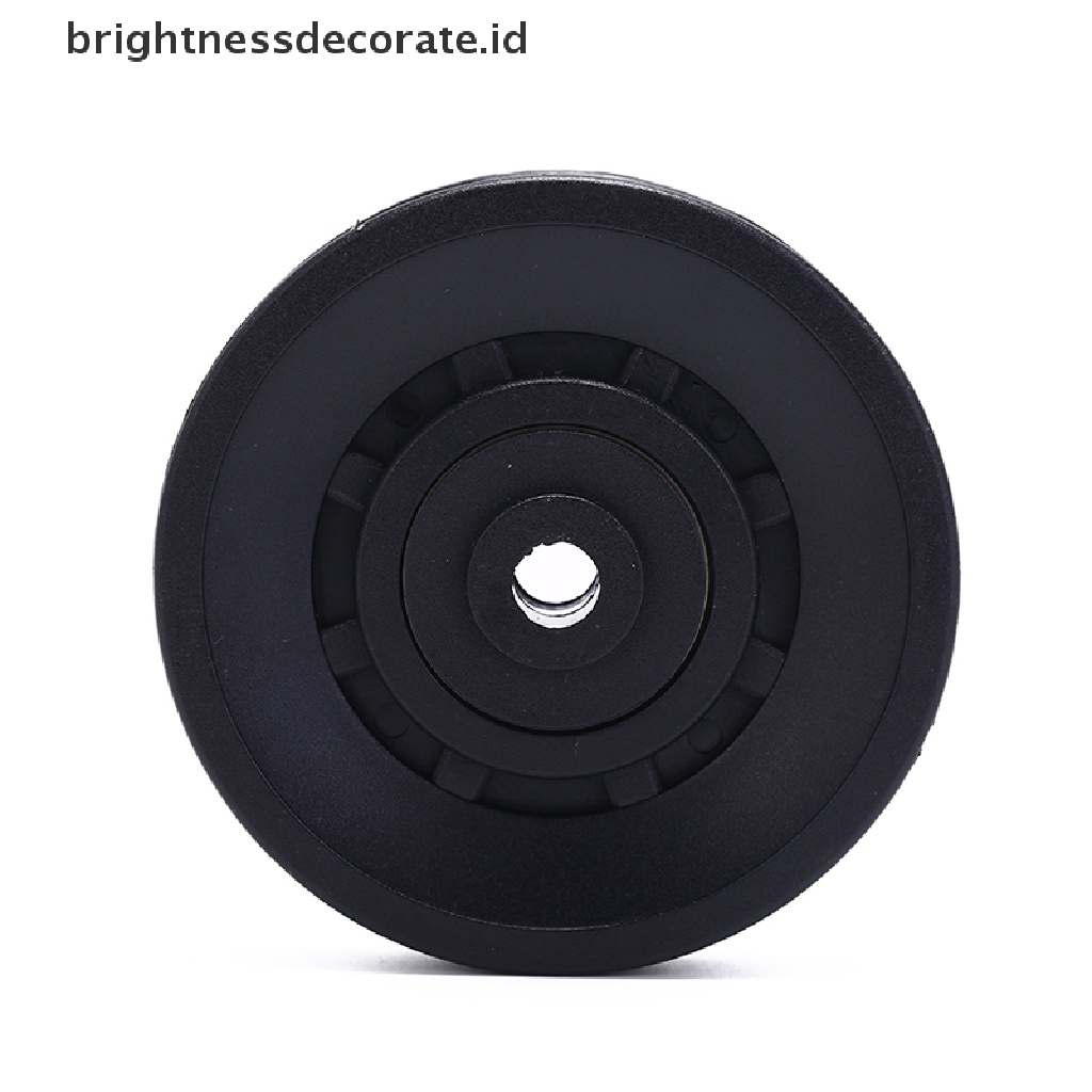 1pc Kabel Roda Katrol 90mm Warna Hitam Untuk Gym