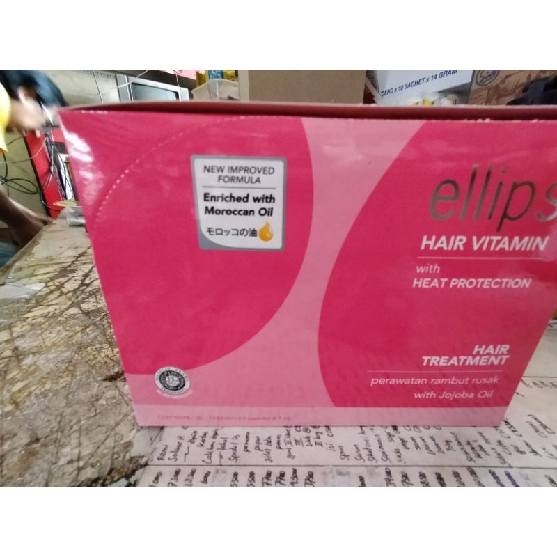 elips vitamin rambut,per blister (isi6).