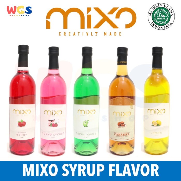 Syrup Mixo All Varian Flavored Creatively Made 750ml