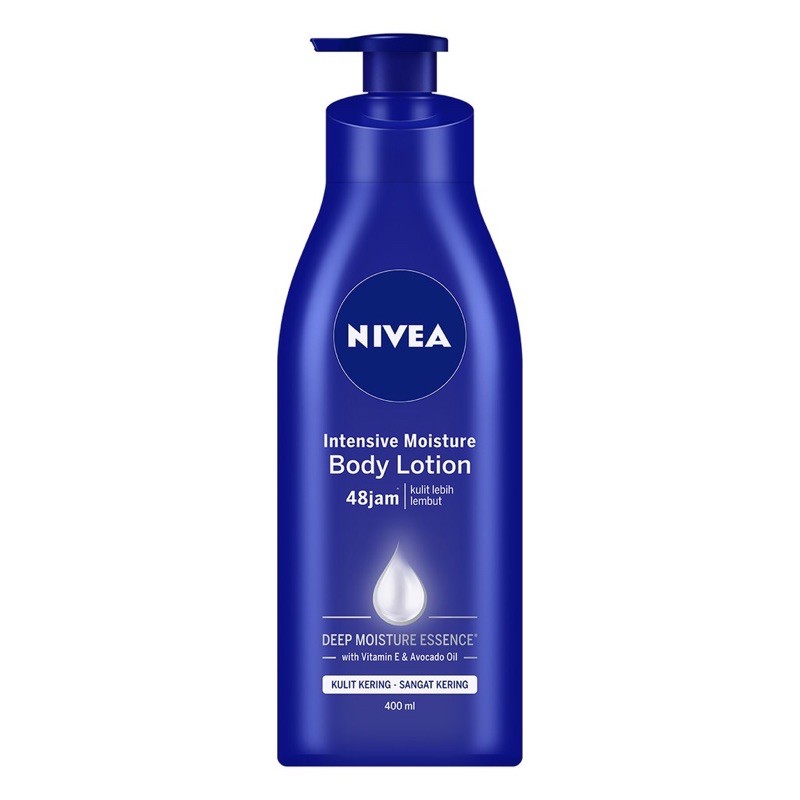 Nivea Intensive Moisture Body Lotion 380 ml 100% Original Deep Moisture Essence Serum