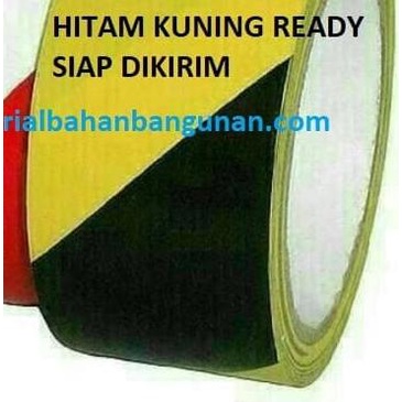 

➶ Police Line Garis Polisi 2" x 300 mtr lakban hitam kuning pembatas ♝