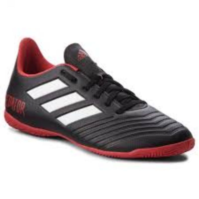 Sepatu Futsal Adidas Predator Tango 18.4 Black Red DB2136