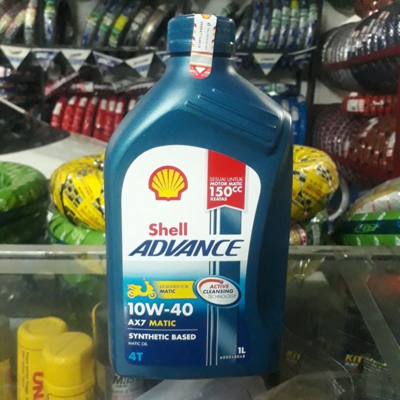 Oli Shell Advance AX7  Scooter 10W/40 1L