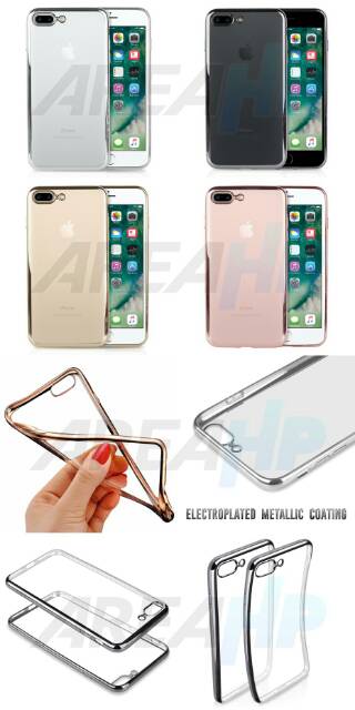 Metalic TPU Soft Case iPhone 7 Plus +