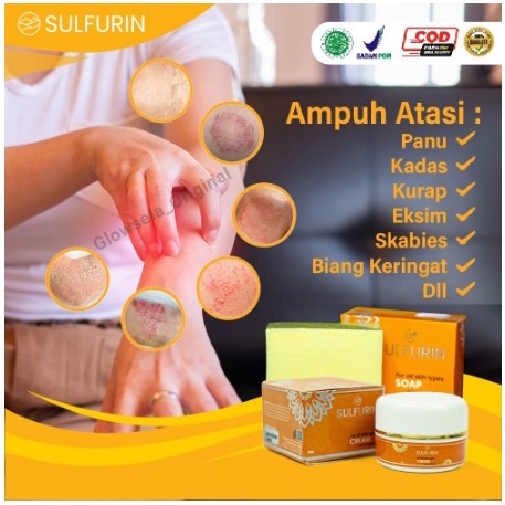 Sulfurin Belerang Obat Gatal Untuk Masalah Kulit Original