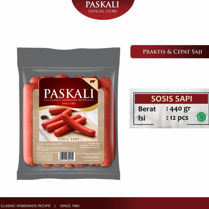 

windytriastuti13 Sosis Sapi 440 gr (12 pcs) - Paskali Bandung TERLARIS TERPERCAYA ORIGINAL