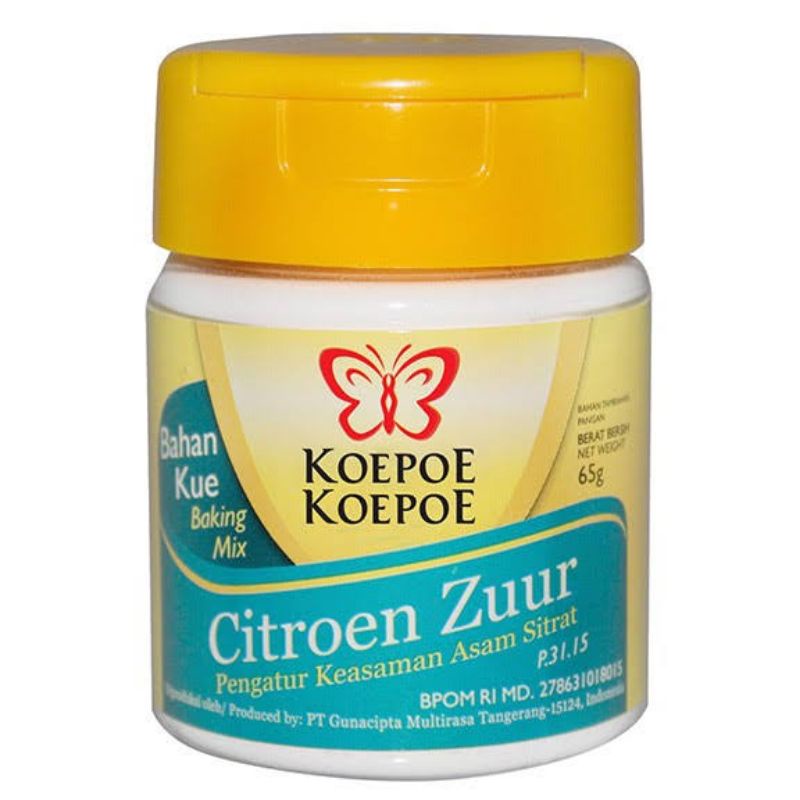 

CITROEN ZUUR KOEPOE KOEPOE 65GR