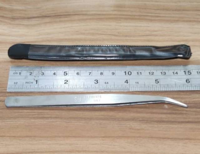 Pinset Benang Tebal 1,1mm Aktion TWE7 Stainless / Tweezers Stainless