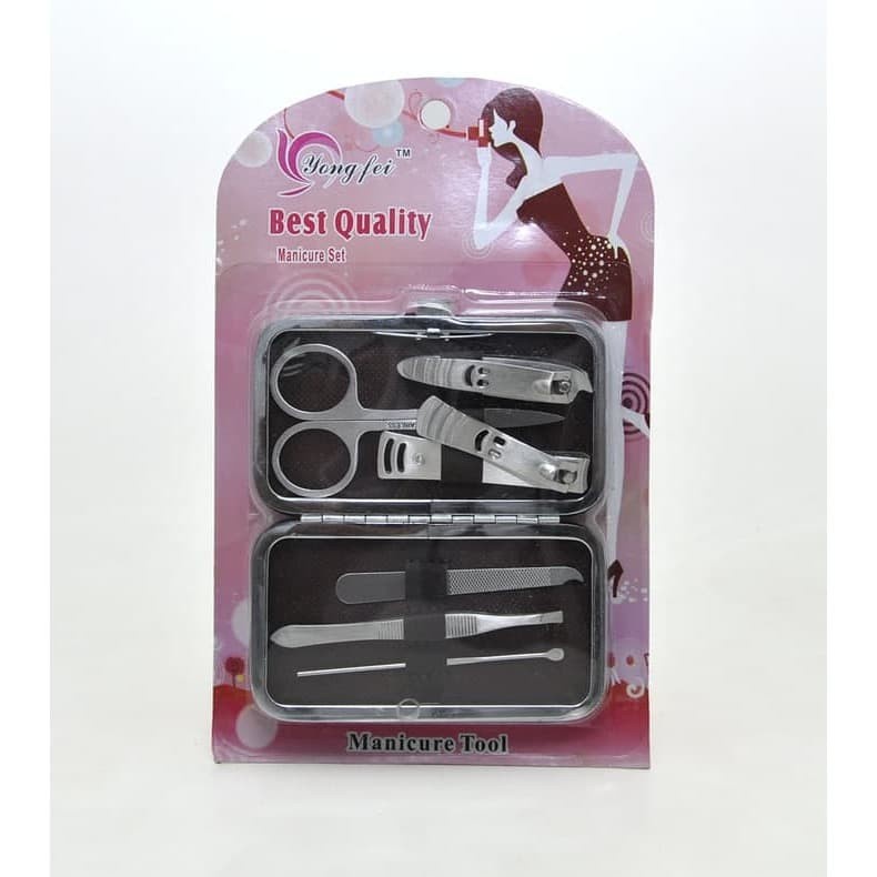 Set Menipedi 6 in 1 / Gunting Kuku manicure tool perawatan kuku