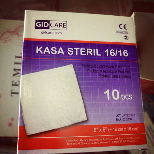 Kasa steril Gidcare