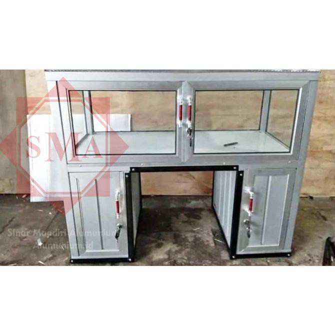 Gerobak Jualan Untuk di Motor / Gerobak Motor / Etalase di Motor