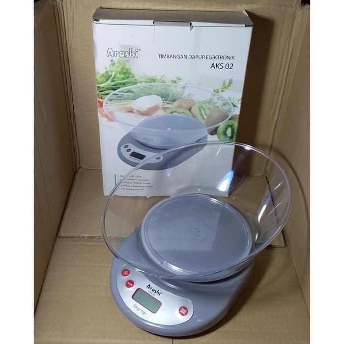 ARASHI TIMBANGAN DAPUR DIGITAL/KITCHEN SCALE AKS 03