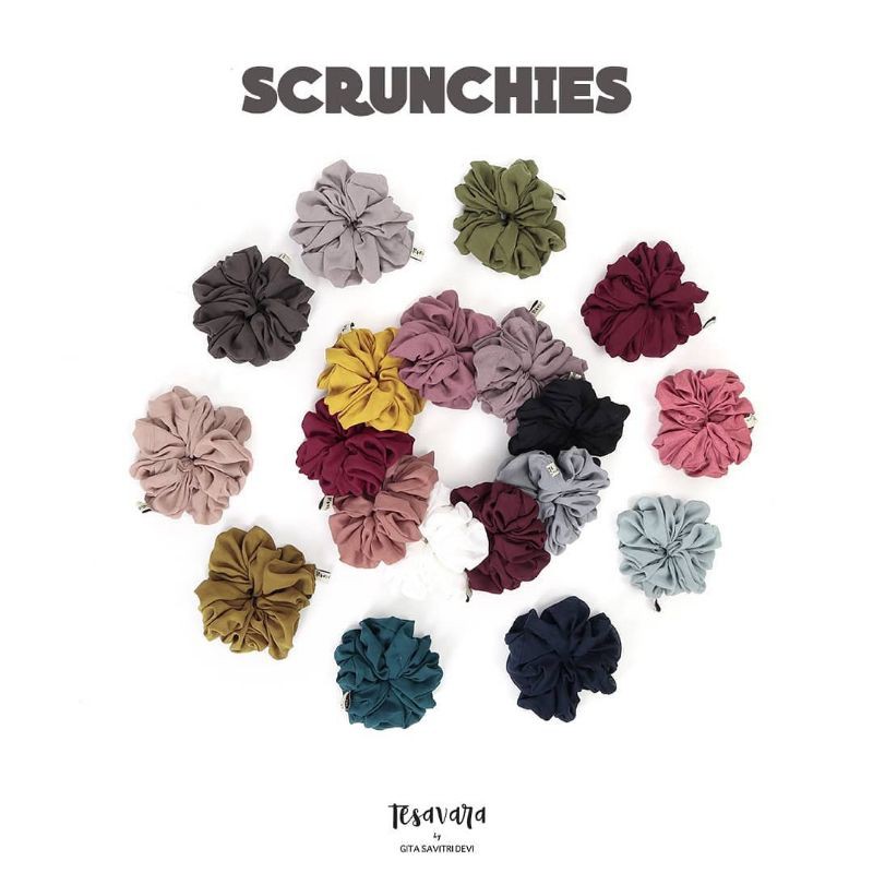 Tesavara Scrunchies