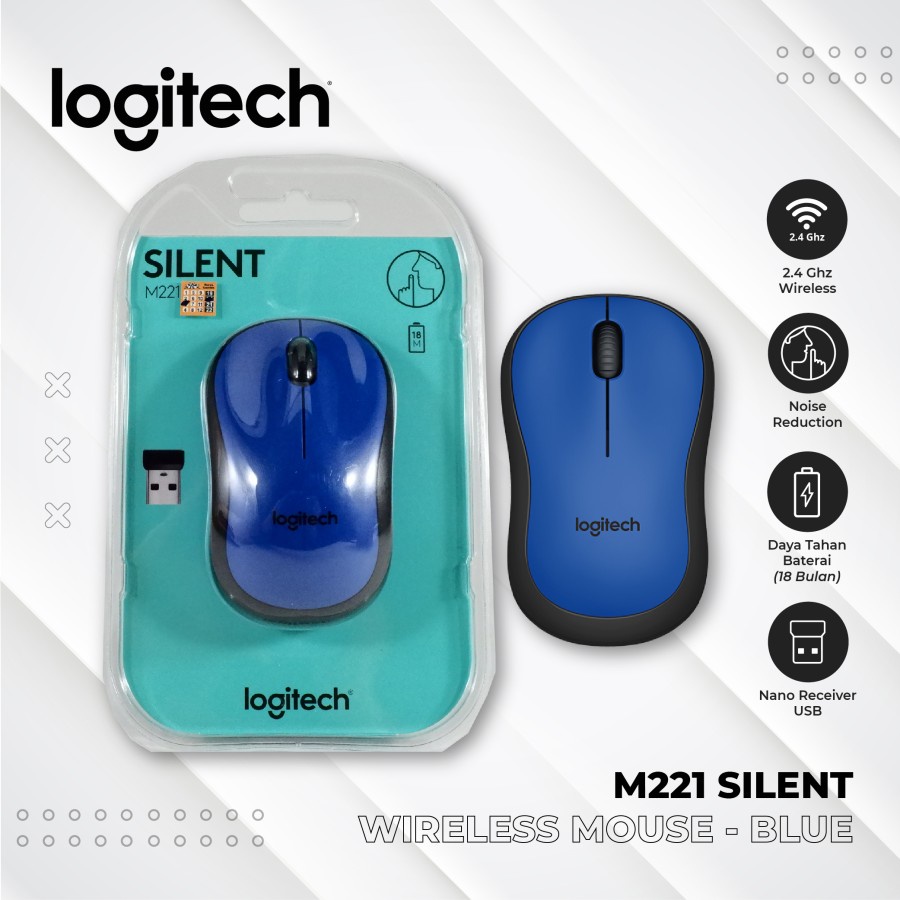 Logitech M221 / M 221 Silent Wireless Mouse