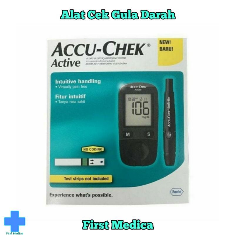 Alat Cek Gula Darah Accu-Chek Aktive - Alat Accu-Chek Aktive Murah