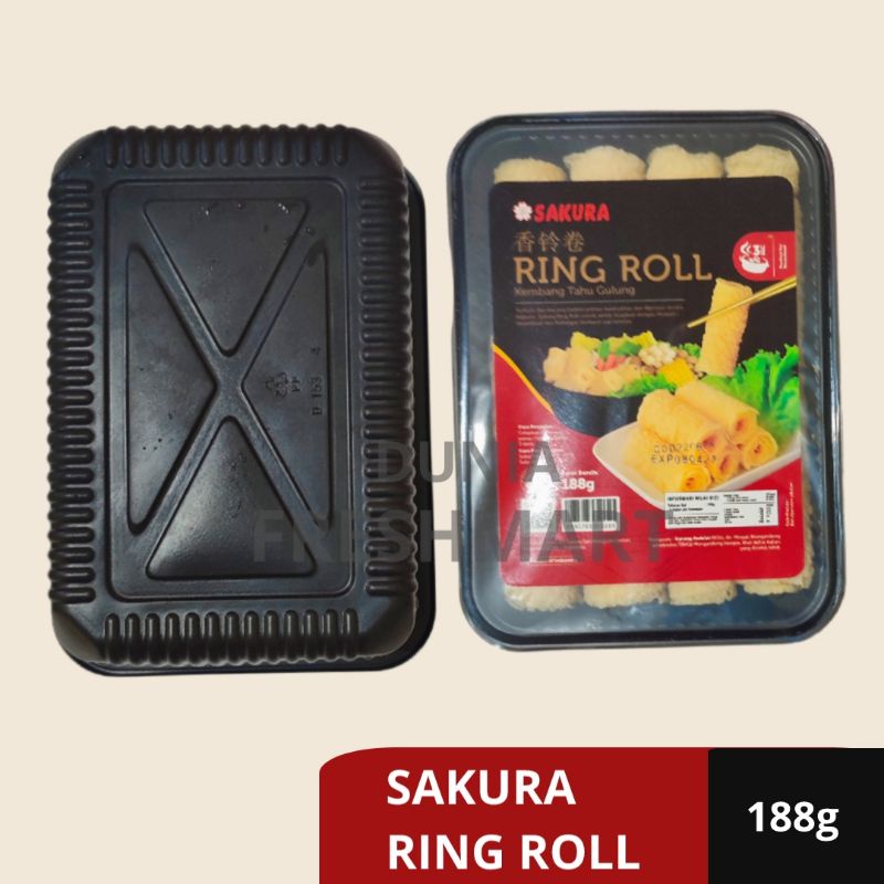 

SAKURA RING ROLL 188GRAM KEMBANG TAHU GULUNG HOTPOT ROLL HOT POT KEMBANG TAHU