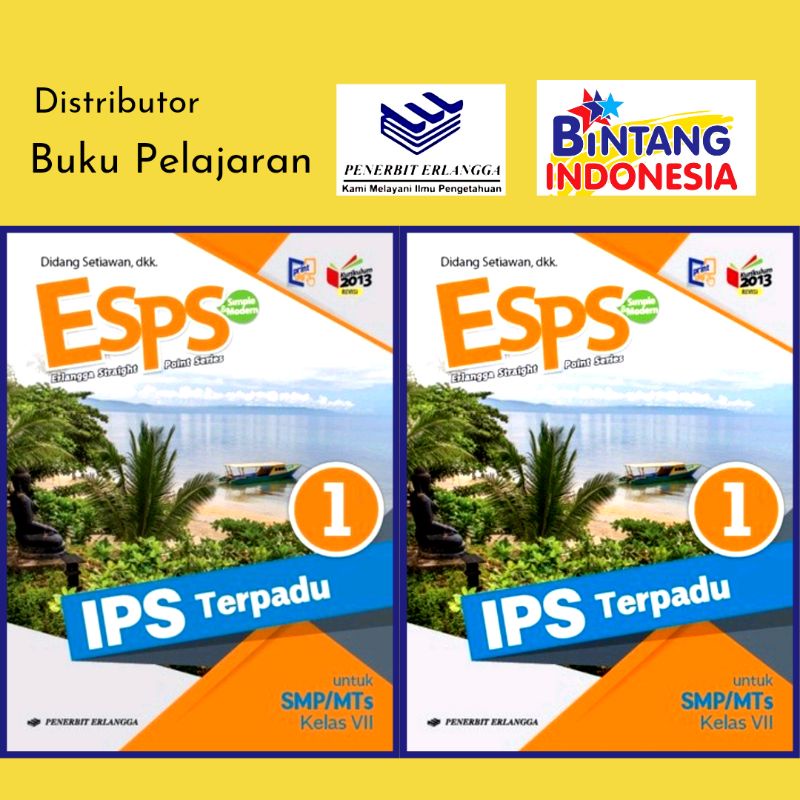 Erlangga - Buku Pelajaran ESPS Terpadu Kelas 1/VII Kurikulum 2013 Revisi